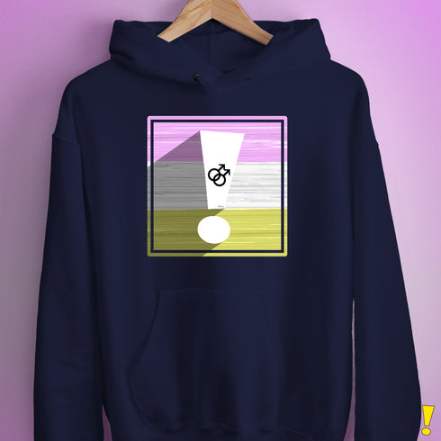 Twink Pride Flag Exclamation Point Hoodie